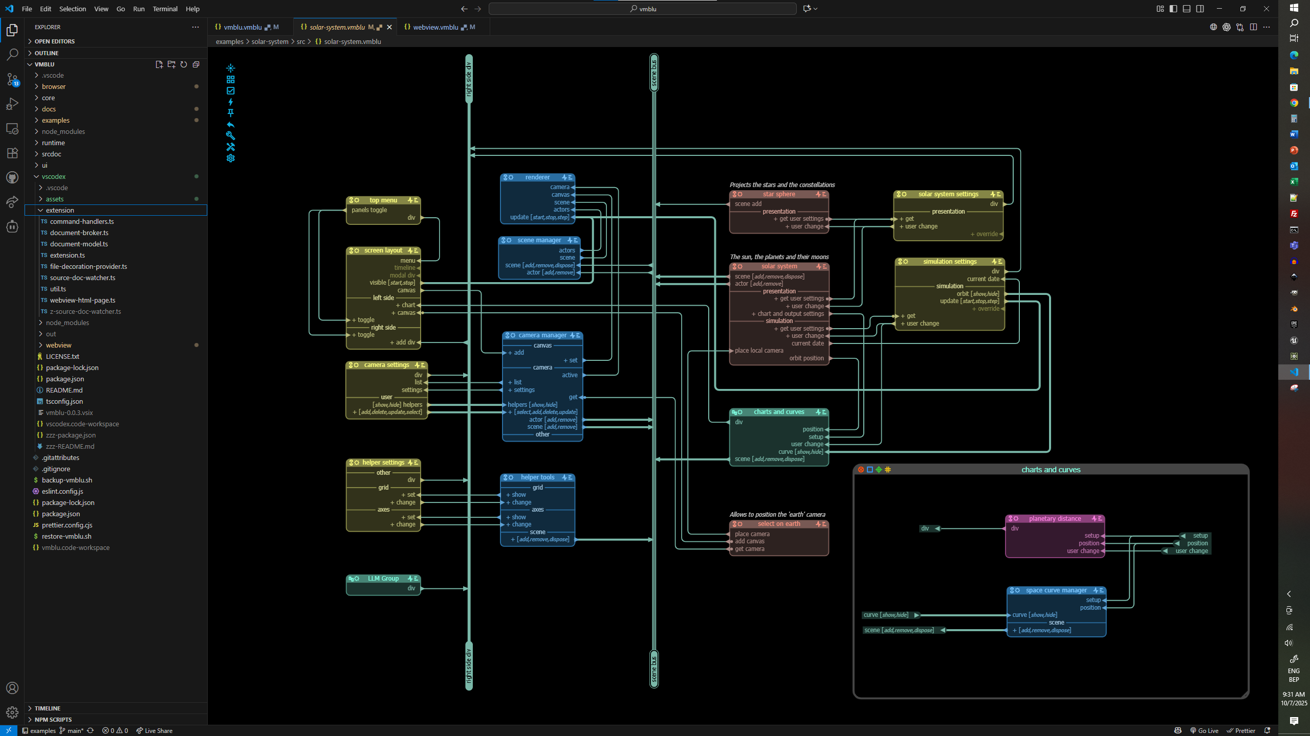 vmblu VS Code extension screenshot